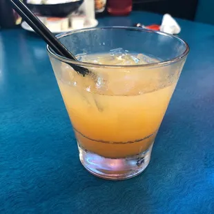 Tequila sunrise!!! Perfect for breakfast...lol