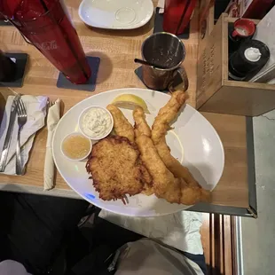 Cod fish fry