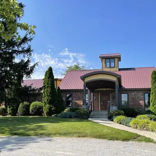the front of the winery