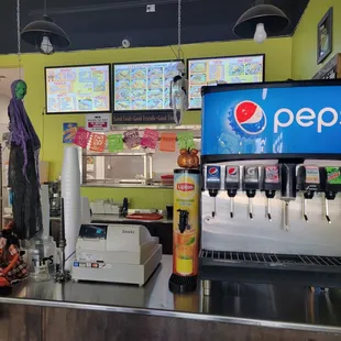 a pepsi machine