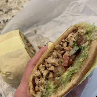 Pollo Asada Torta