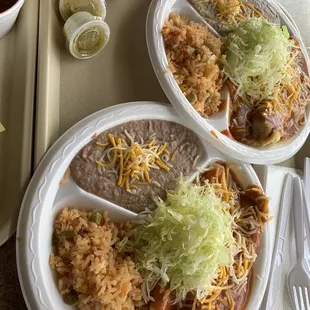 Enchilada Plate