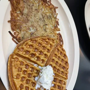 Nasty super greasy hash browns no just no