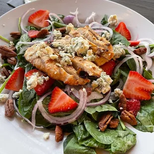 Strawberry chicken salad