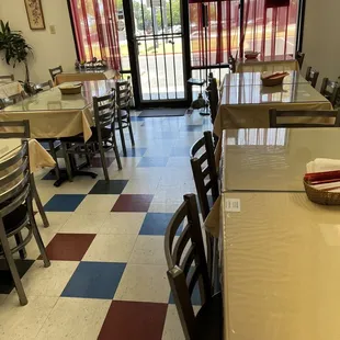 Minimalist decor but with a friendly order-taker at the front counter.