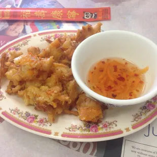 Shrimp and Yam Dumpling