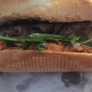 Beef Bahn Mi