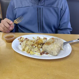 Breakfast burrito !!!!!