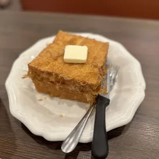 Salted Egg Yolk French Toast