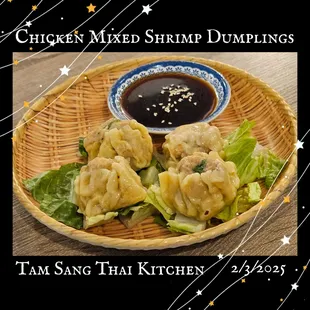 Taste like siu mai - delicious.