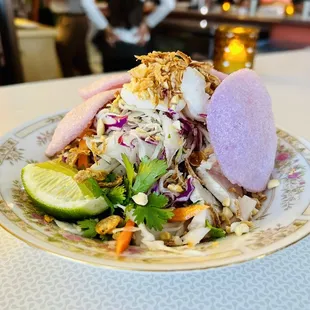 Lotus root salad