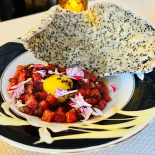 Jungle steak tartare