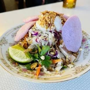 Lotus root salad