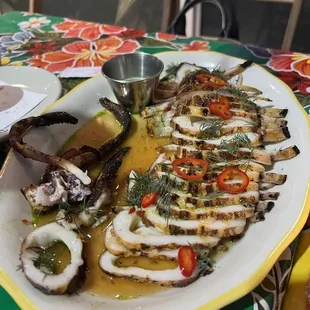 Grilled Squid