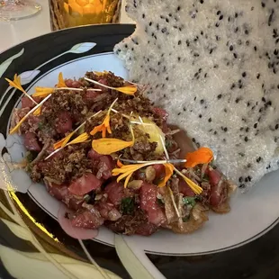 Beef Tartare Unwhelming