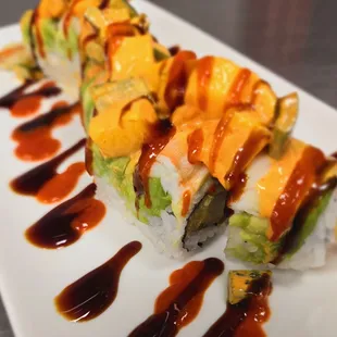 sushi and sashimi, sushi, sashimi, food