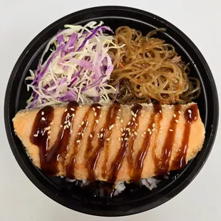 Salmon Teriyaki bowl