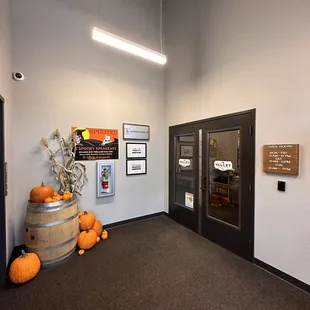 Shared entrance from front door