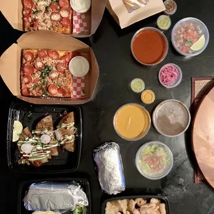 Spread from Ranch and Tamale