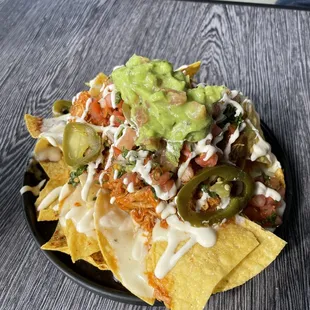 Chicken nachos