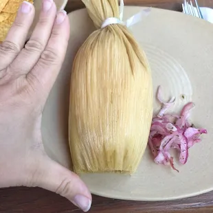 Pollo Verde Tamales