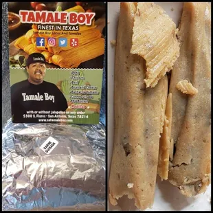 Carne Guisada Tamales, part of my seafood diet. People say, "Food" and I say "Si!"