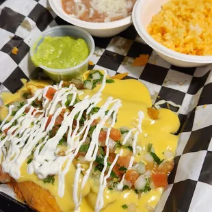 Tamale Plate.....1 jalapeño/cheese and 1 pork.