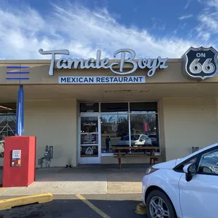 The front of their store.