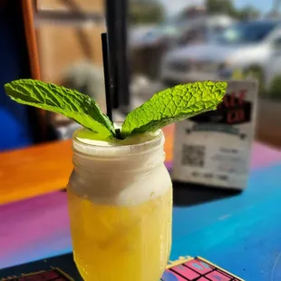 Pineapple agua fresca