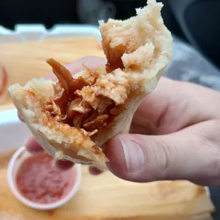 Chicken tamale.