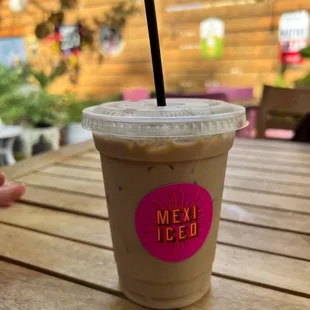 Horchata iced coffee