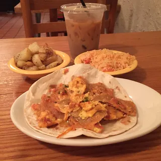 Spicy Chipotle Migas & Queso