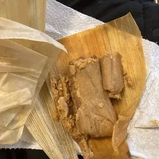 Mild red tamale