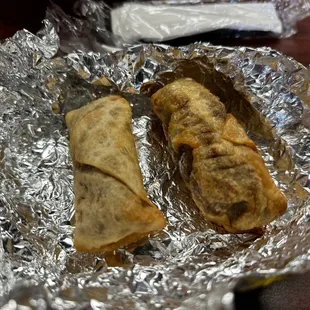 Fried egg rolls