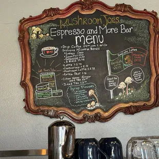 They have an espresso bar!