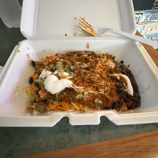 nachos, food