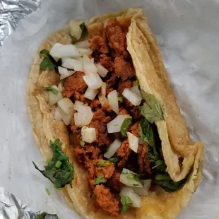 Chorizo Taco