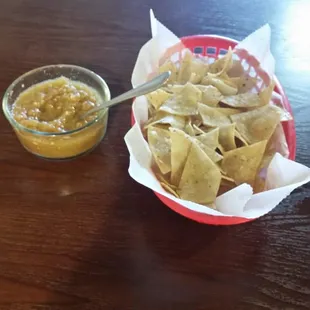 Free chips and salsa