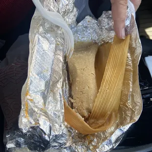 Pork tamale