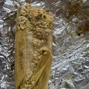 Chicken tamale