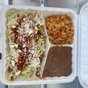 House special (chicken tamales)