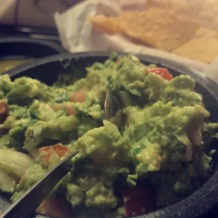 Guac made fresh.