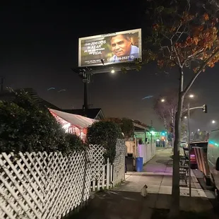 The outside of Tamales Brenda, if you pass the billboard you&apos;ve gone too far.