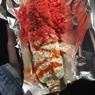 The heaven &quot;hot cheetos elotes &quot;