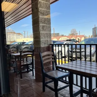 Patio seating