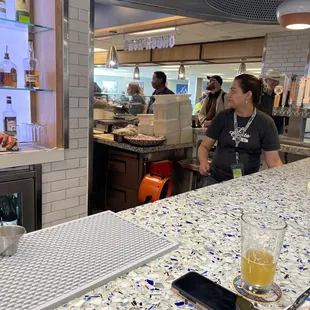 Best Mexican at DEN Concourse C center core. Get the tamales with green sauce