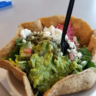 Green Chile Pork Arugula Salad