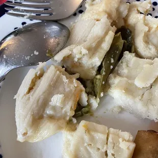 Cheese and Jalapeno Tamale o