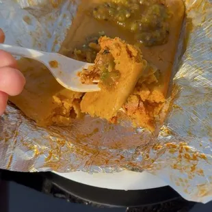 Pork Tamal - Full video review on ig: @waydirtydiet