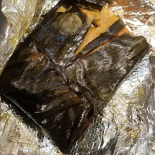 Plantain Wrapped Tamales